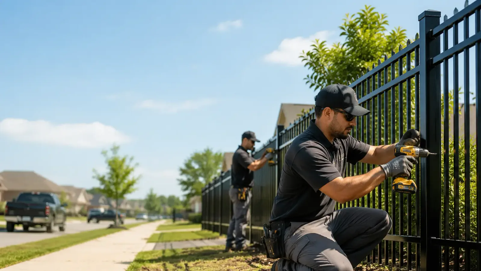 Metal Fence Installation in Terlton, OK
